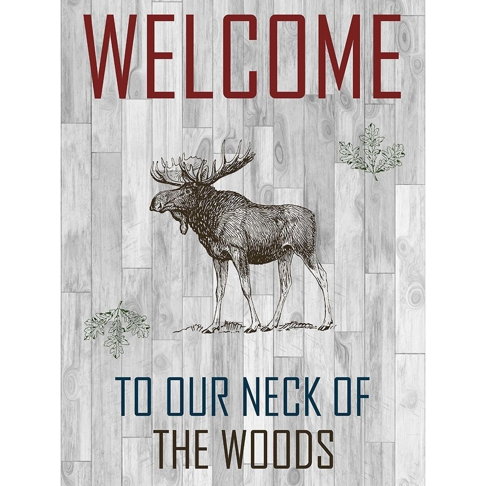 Welcome To The Woods Poster Print by Sheldon Lewis-VARPDXSLBRC853C Image 1