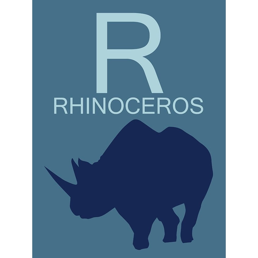 Rhino Poster Print by Sheldon Lewis-VARPDXSLBRC885A Image 1