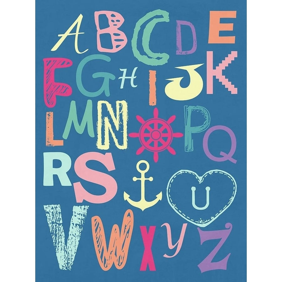 Alphabet Poster Print by Sheldon Lewis-VARPDXSLBRC883A Image 1