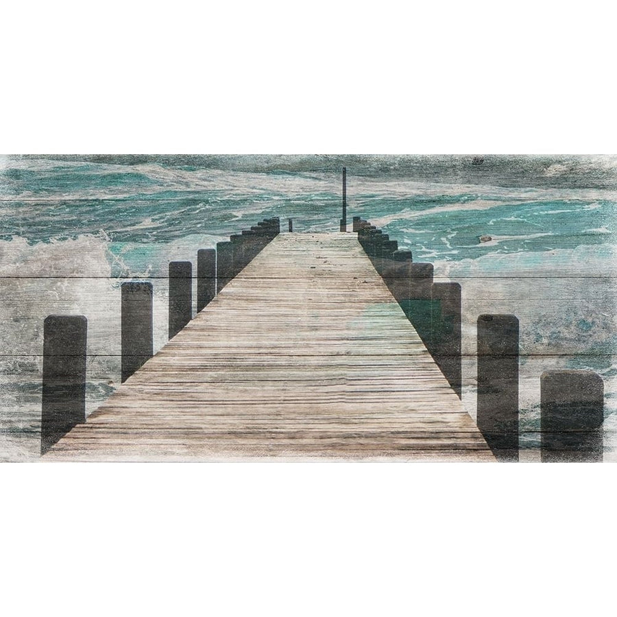 Jetty Poster Print by Sheldon Lewis-VARPDXSLBRN058A Image 1