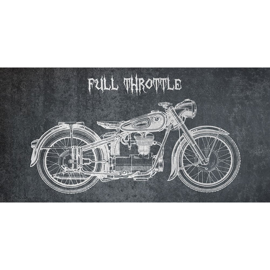 Full Throttle Poster Print by Sheldon Lewis-VARPDXSLBRN087A Image 1