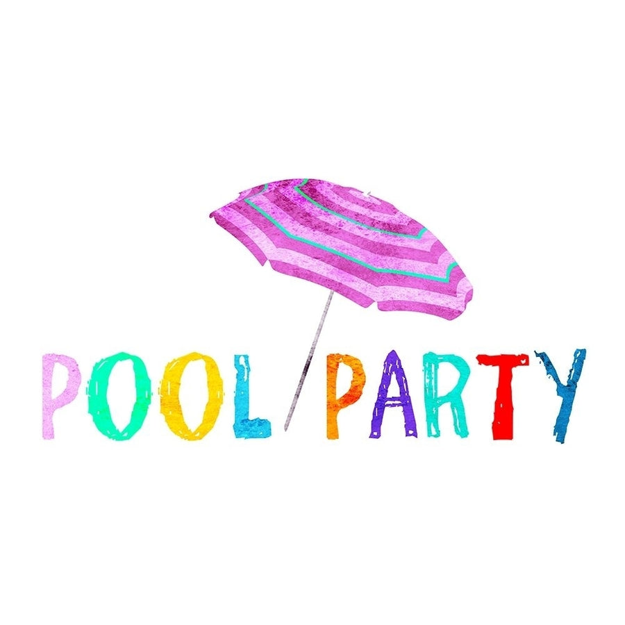 Pool Party Poster Print by Sheldon Lewis-VARPDXSLBRN097A Image 1