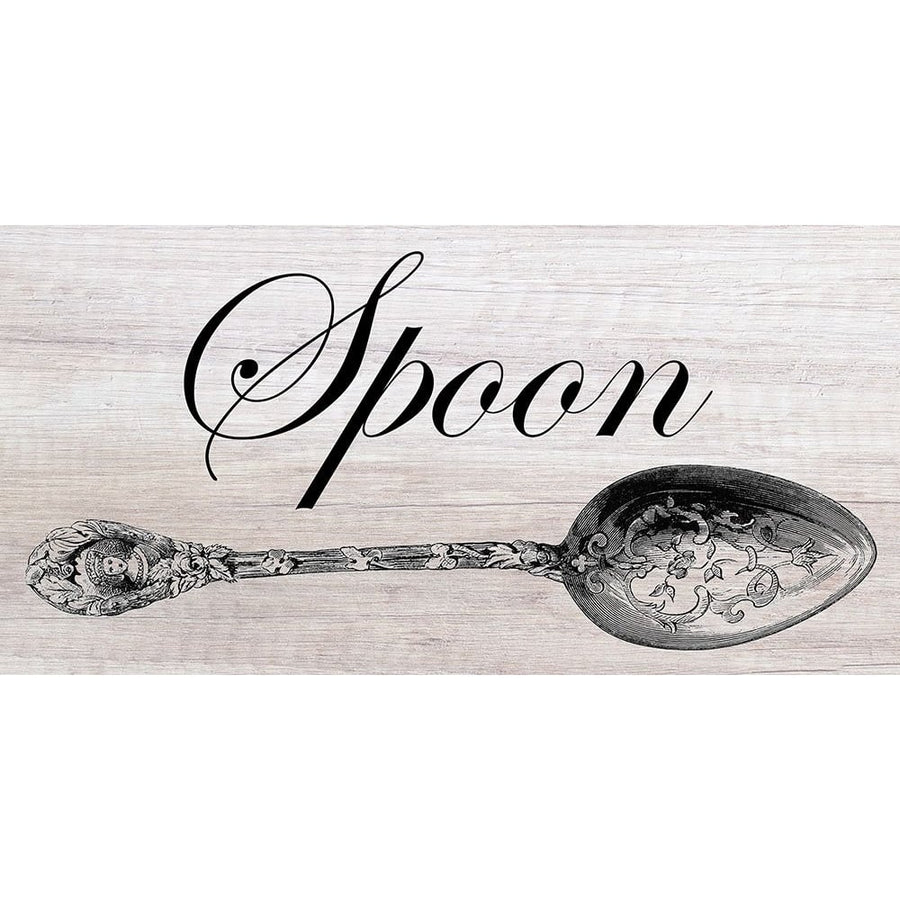 Vintage Spoon Poster Print by Sheldon Lewis-VARPDXSLBRN099B Image 1