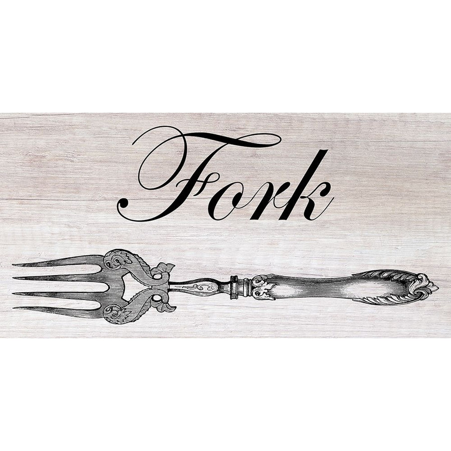 Vintage Fork Poster Print by Sheldon Lewis-VARPDXSLBRN099C Image 1