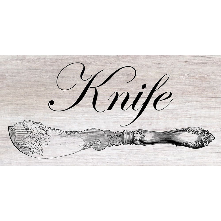 Vintage Knife Poster Print by Sheldon Lewis-VARPDXSLBRN099A Image 1