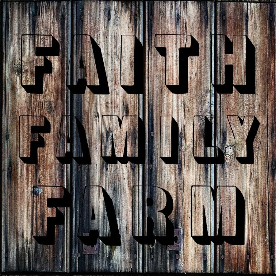 Faith Family Farm Poster Print by Sheldon Lewis-VARPDXSLBSQ376B Image 1