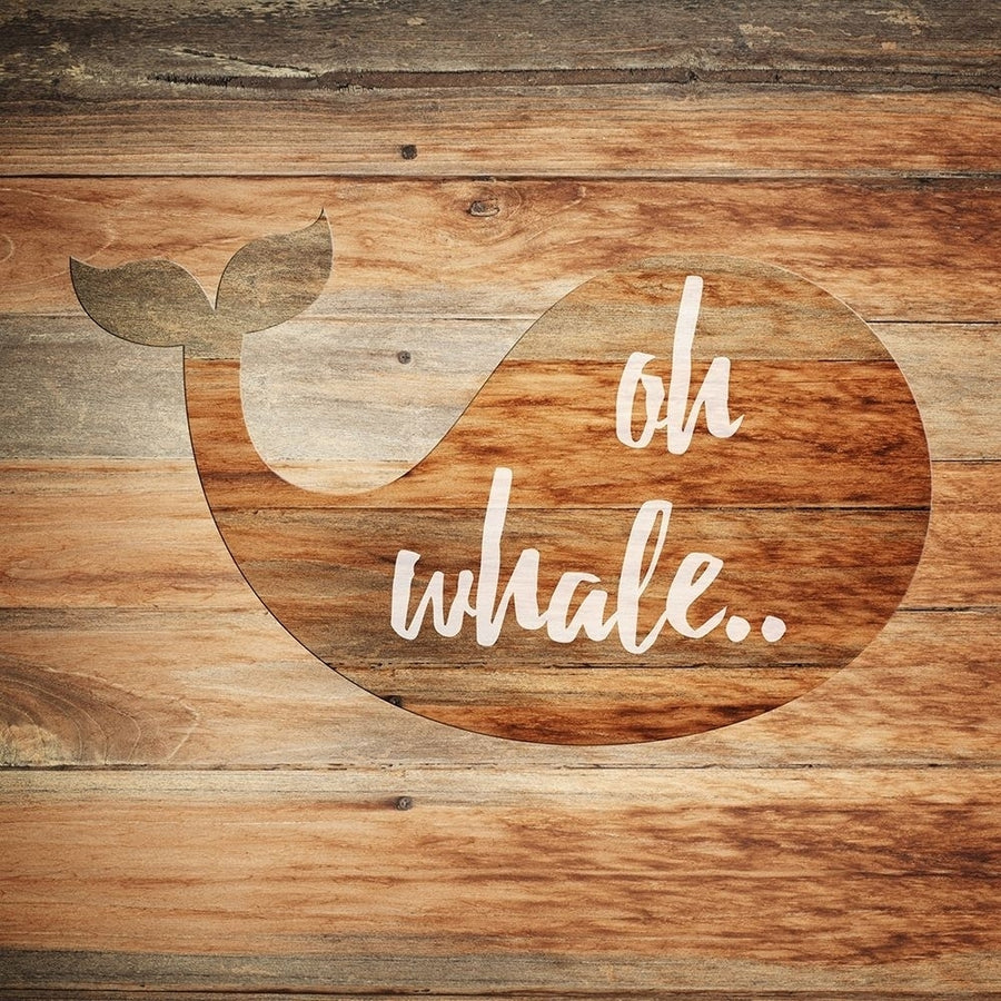 Oh Whale Poster Print by Sheldon Lewis-VARPDXSLBSQ475A Image 1