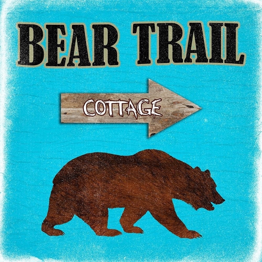 Bear Trail Cottage Poster Print by Sheldon Lewis-VARPDXSLBSQ725B Image 1