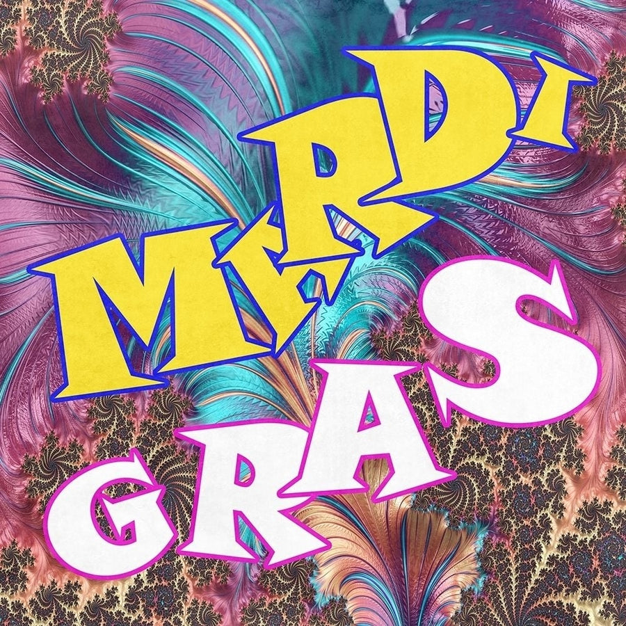 Mardi Gras Poster Print by Sheldon Lewis-VARPDXSLBSQ745A Image 1