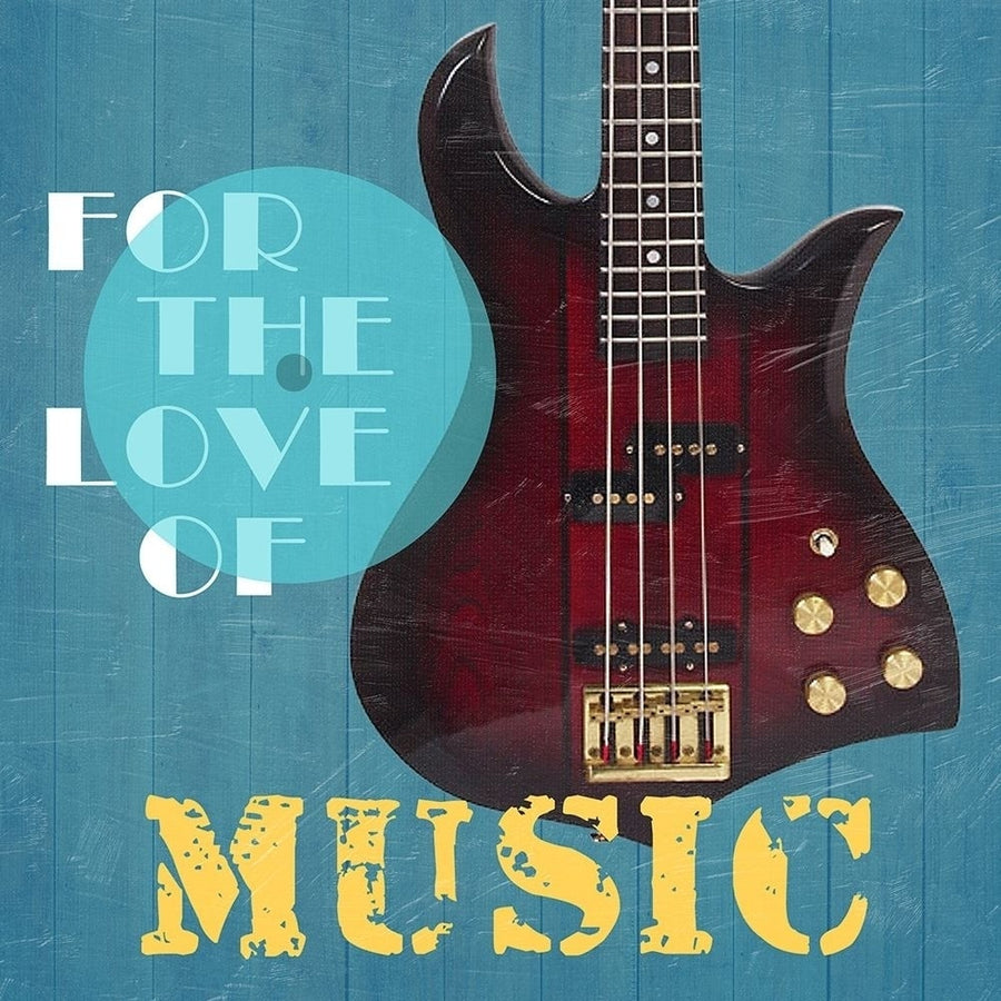 For The Love Of Music Poster Print by Sheldon Lewis-VARPDXSLBSQ747A Image 1