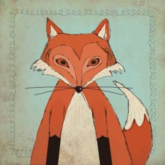 Fox Poster Print by Stephanie Marrott-VARPDXSM10581 Image 2