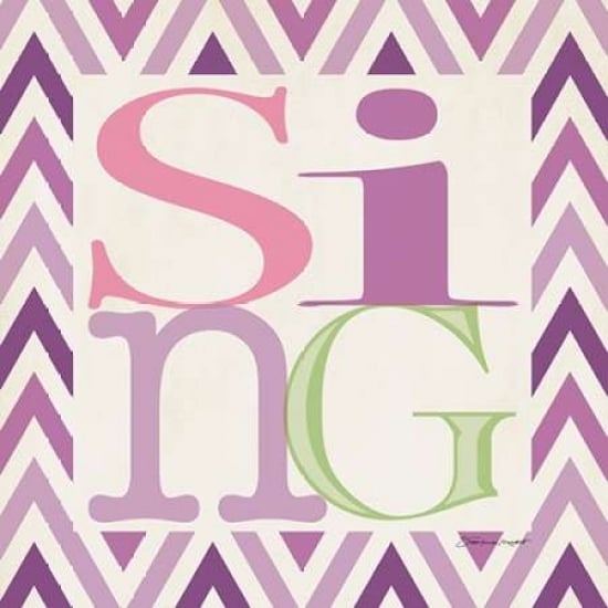 Playroom Sing II Poster Print by Stephanie Marrott-VARPDXSM10700 Image 1