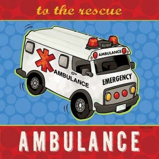 Ambulance Poster Print by Stephanie Marrott-VARPDXSM10635 Image 2