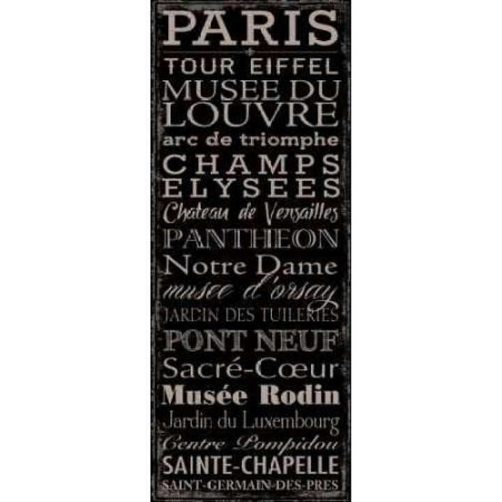 Tour Eiffel Poster Print by Stephanie Marrott-VARPDXSM10741 Image 1