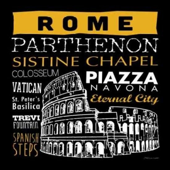 Rome Poster Print by Stephanie Marrott-VARPDXSM10746 Image 1