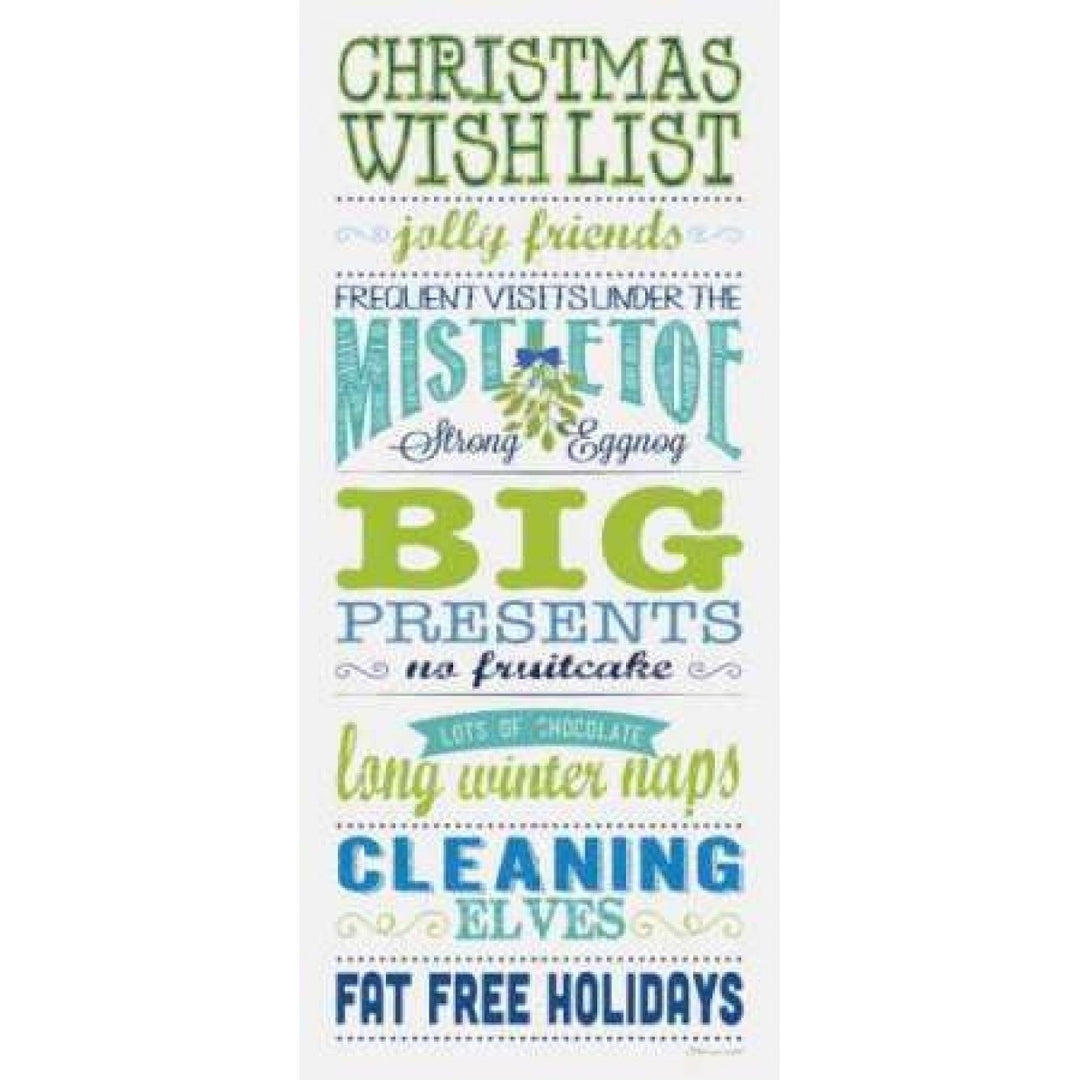 Wish List Poster Print by Stephanie Marrott-VARPDXSM10791 Image 1