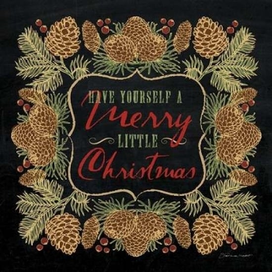 Merry Little Poster Print by Stephanie Marrott-VARPDXSM11049 Image 1