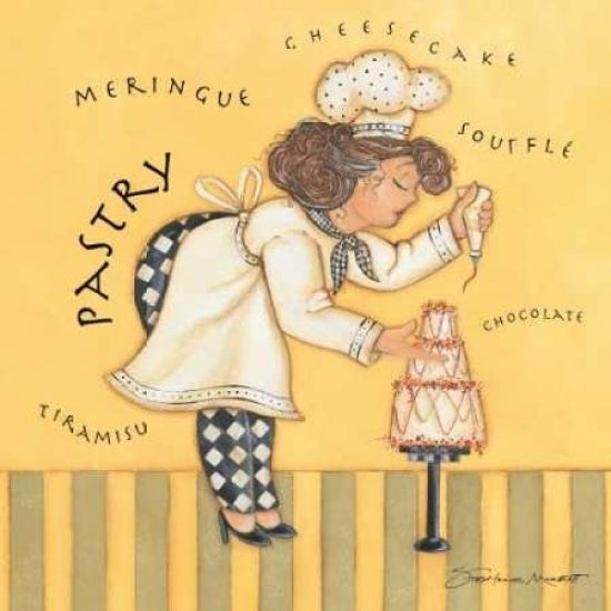 Pastry Chef Poster Print by Stephanie Marrott-VARPDXSM134 Image 2