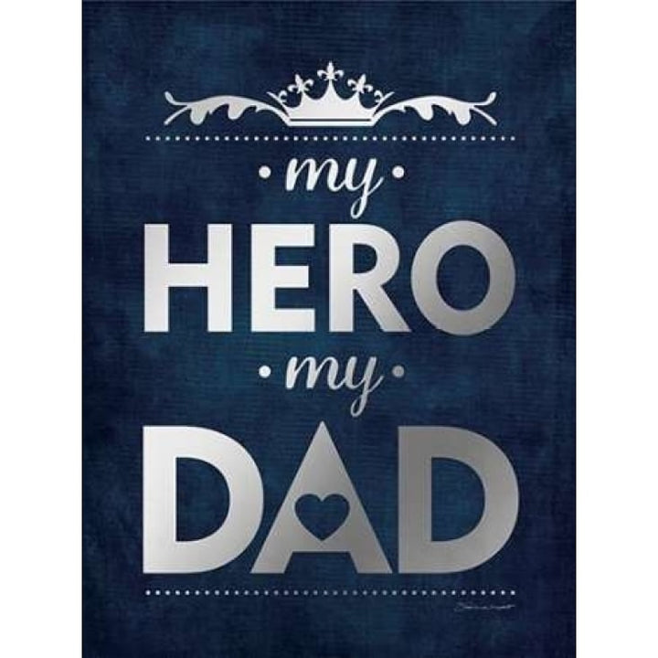 My Hero Silver Poster Print by Stephanie Marrott-VARPDXSM15606 Image 2