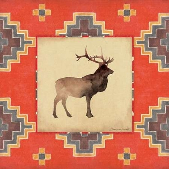 Elk Blanket Poster Print by Stephanie Marrott-VARPDXSM15639 Image 1