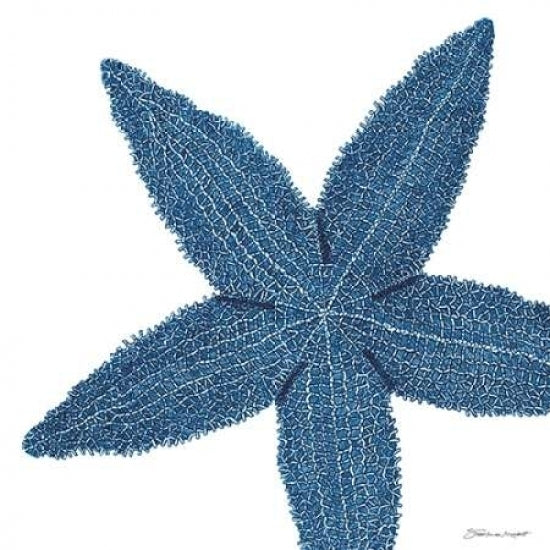 Blue Starfish Poster Print by Stephanie Marrott-VARPDXSM15706 Image 1