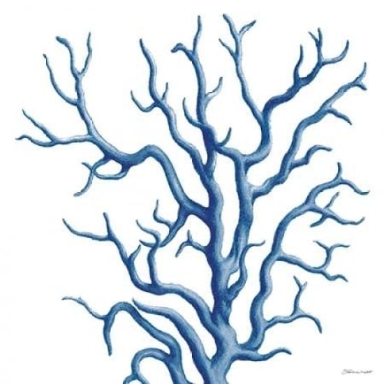 Blue Coral Poster Print by Stephanie Marrott-VARPDXSM15704 Image 2