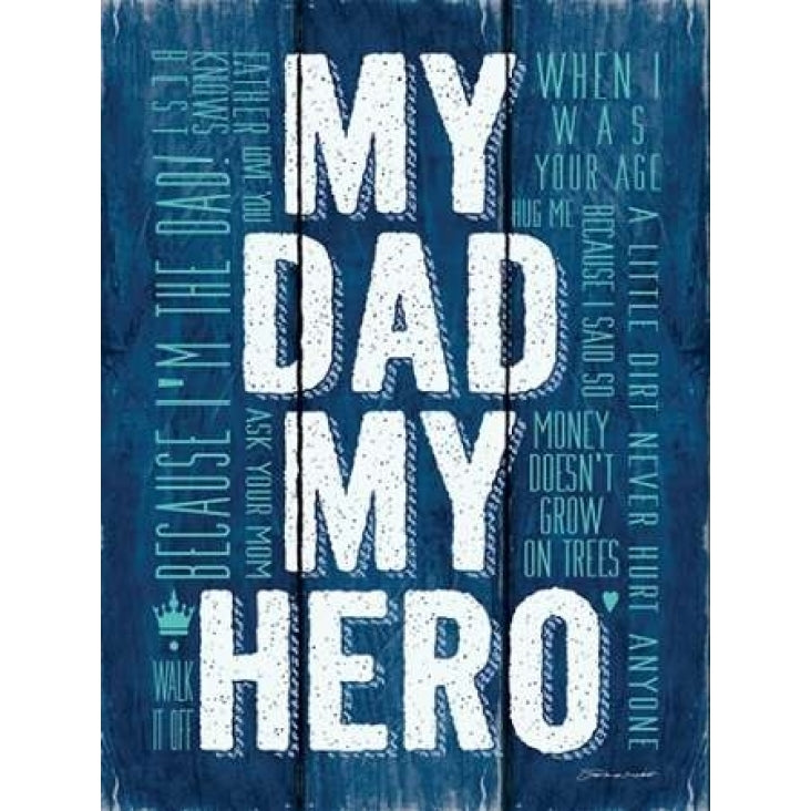 My Hero Poster Print by Stephanie Marrott-VARPDXSM157108 Image 2