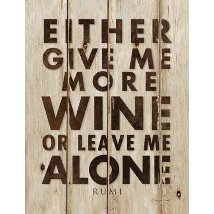 Wine More Poster Print by Stephanie Marrott-VARPDXSM15779 Image 1