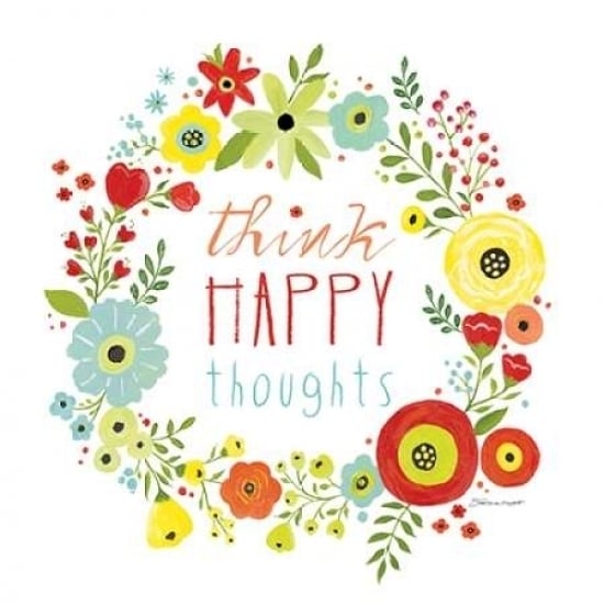 Happy Thoughts Poster Print by Stephanie Marrott-VARPDXSM158005 Image 1