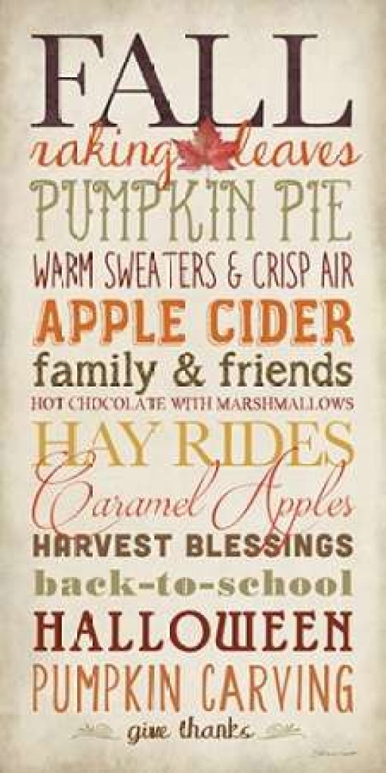 Elements of Fall Poster Print by Stephanie Marrott-VARPDXSM158075 Image 1