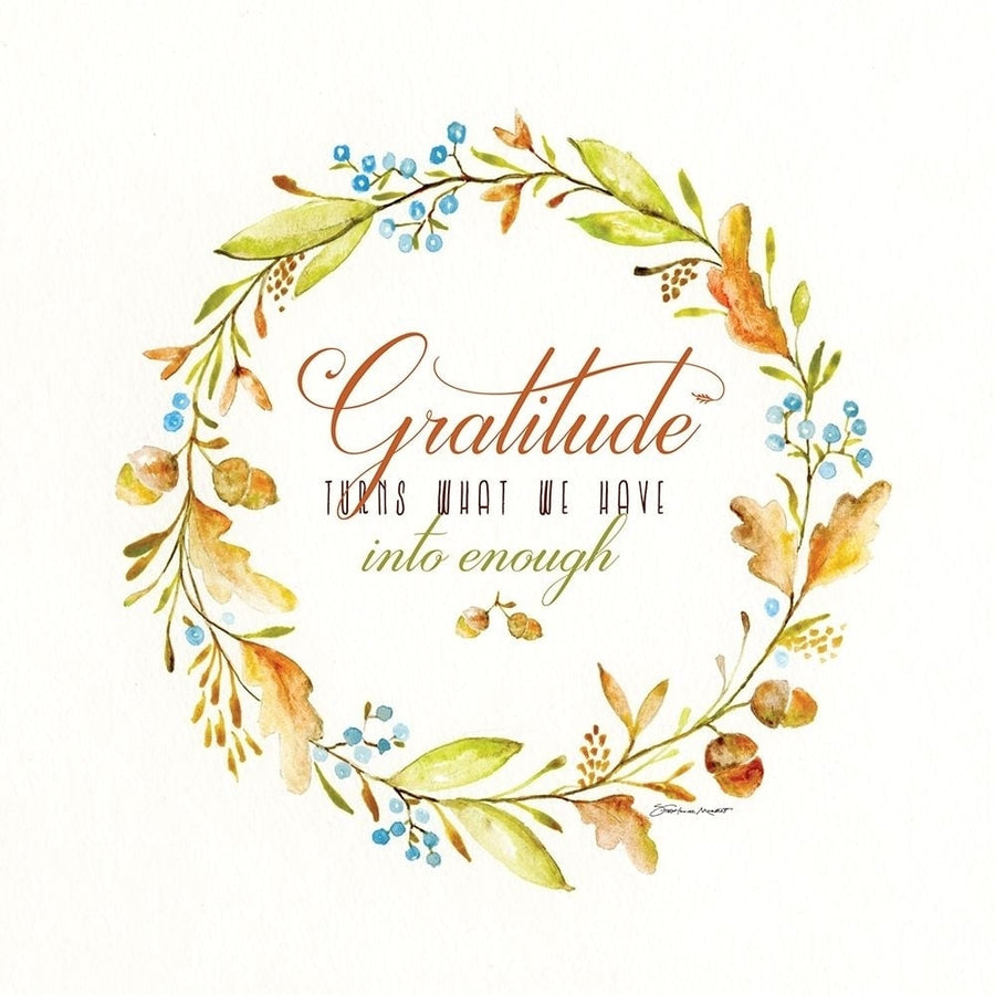 Gratitude Poster Print by Stephanie Marrott-VARPDXSM1602028 Image 1