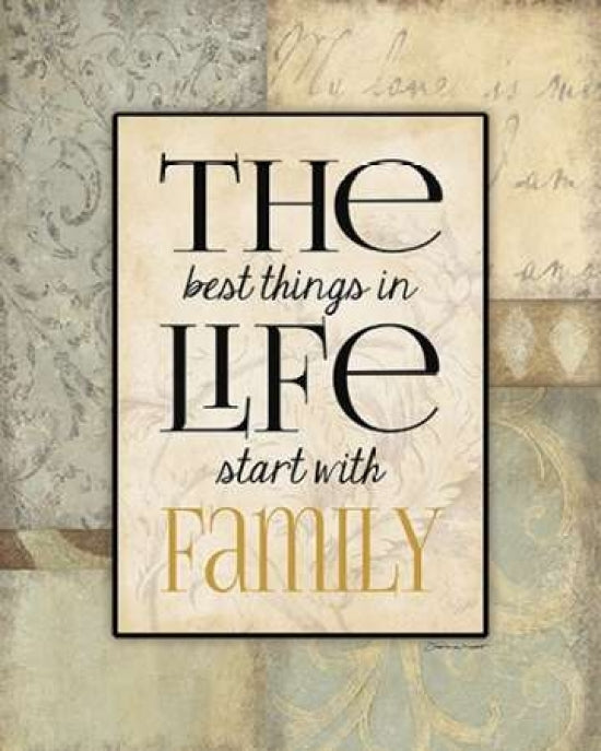 The Best Things Poster Print by Stephanie Marrott-VARPDXSM1603047 Image 1