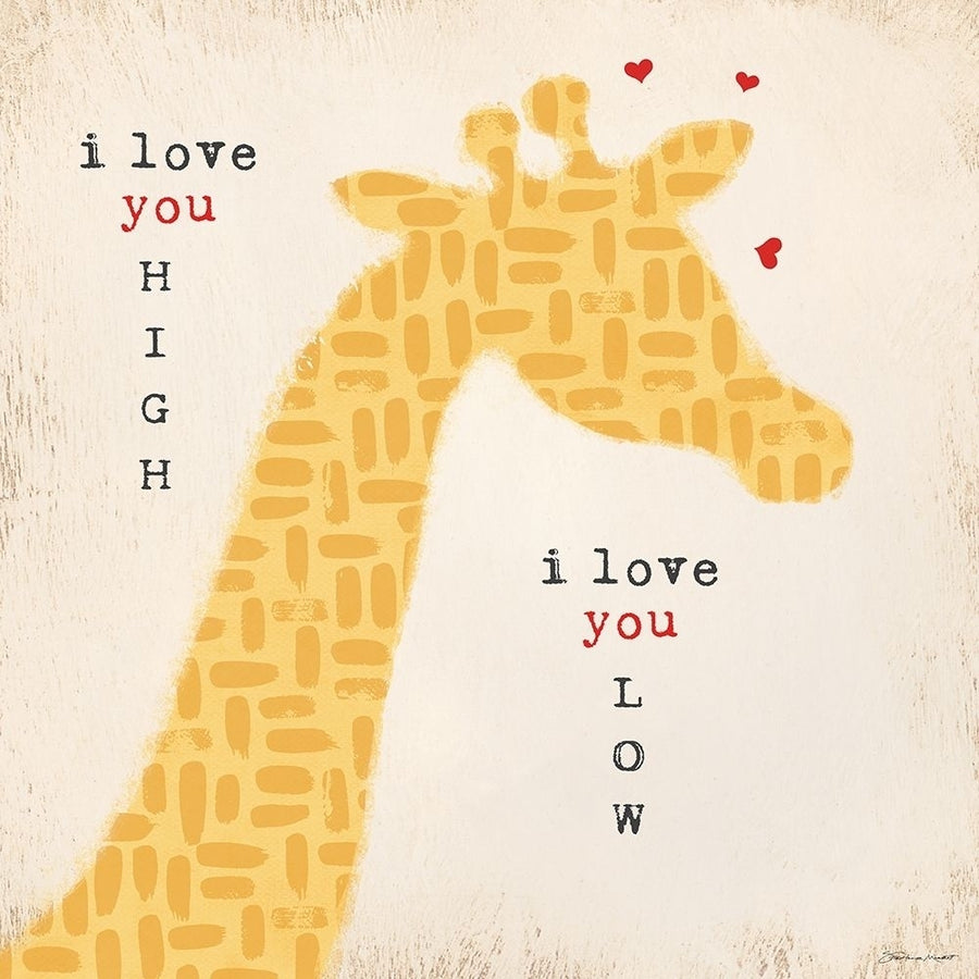 Love You High Poster Print by Stephanie Marrott-VARPDXSM1609068 Image 1