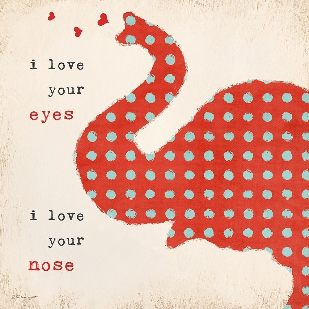 Love Your Nose Poster Print by Stephanie Marrott-VARPDXSM1609067 Image 1