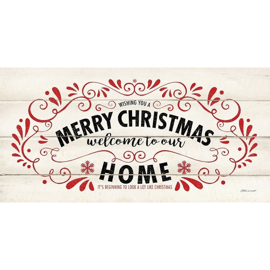 Merry Christmas Poster Print by Stephanie Marrott-VARPDXSM1706001 Image 1