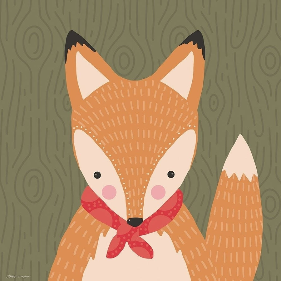 Woodland Fox Poster Print by Stephanie Marrott-VARPDXSM1712013 Image 1