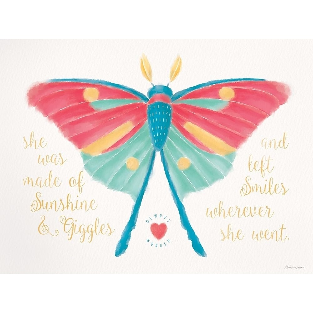 Luna Moth Poster Print by Stephanie Marrott-VARPDXSM1805027 Image 1