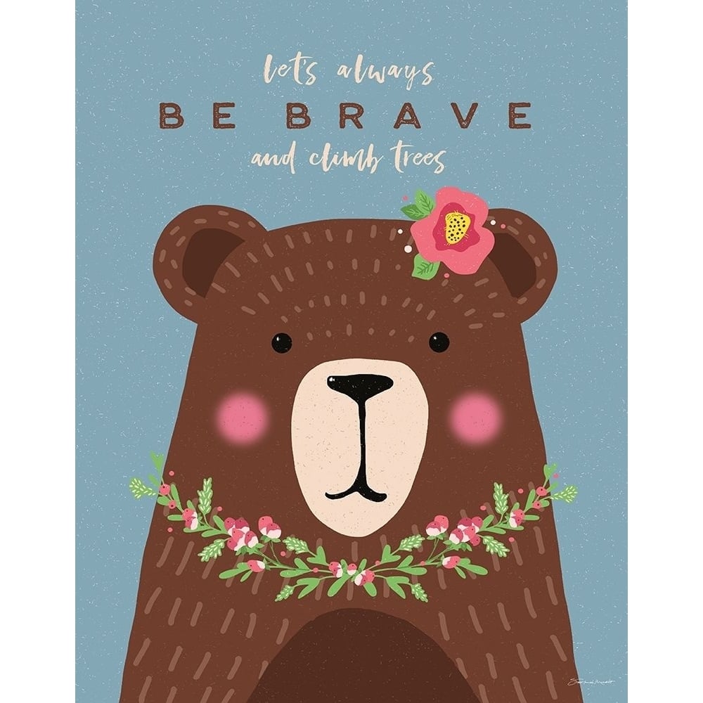 Brave Bear by Stephanie Marrott-VARPDXSM1802014 Image 1