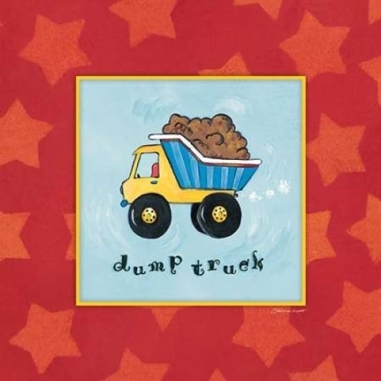 Dump Truck Poster Print by Stephanie Marrott-VARPDXSM2338 Image 2