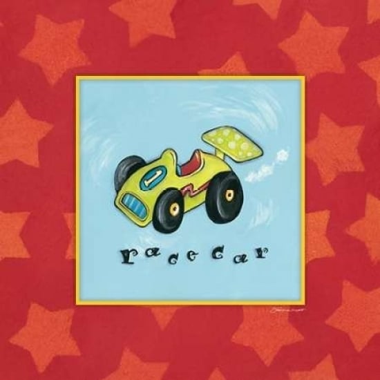 Race Car II Poster Print by Stephanie Marrott-VARPDXSM2351 Image 1