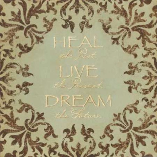 Heal Live Dream Poster Print by Stephanie Marrott-VARPDXSM385 Image 1