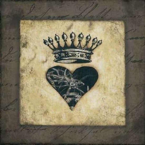 Heart Crown Poster Print by Stephanie Marrott-VARPDXSM6098 Image 2