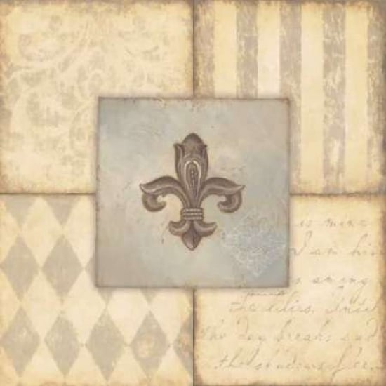 Fleur De Lis II Poster Print by Stephanie Marrott-VARPDXSM6202 Image 1