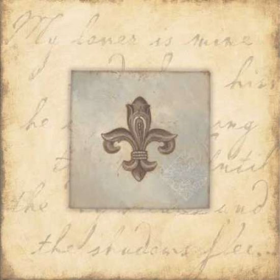 Fleur De Lis VI Poster Print by Stephanie Marrott-VARPDXSM6206 Image 1