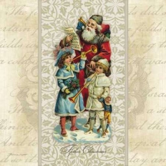 Father Christmas Poster Print by Stephanie Marrott-VARPDXSM6200 Image 2