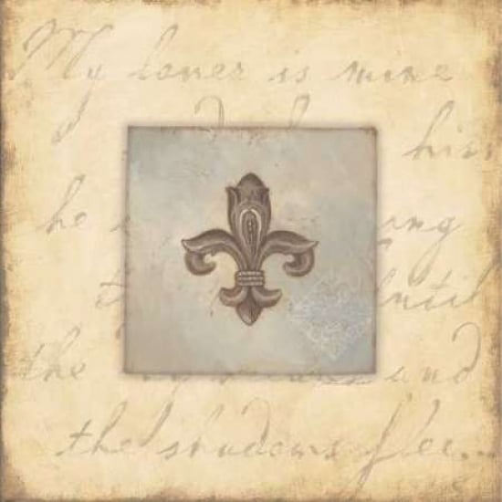 Fleur De Lis VI Poster Print by Stephanie Marrott-VARPDXSM6206 Image 2