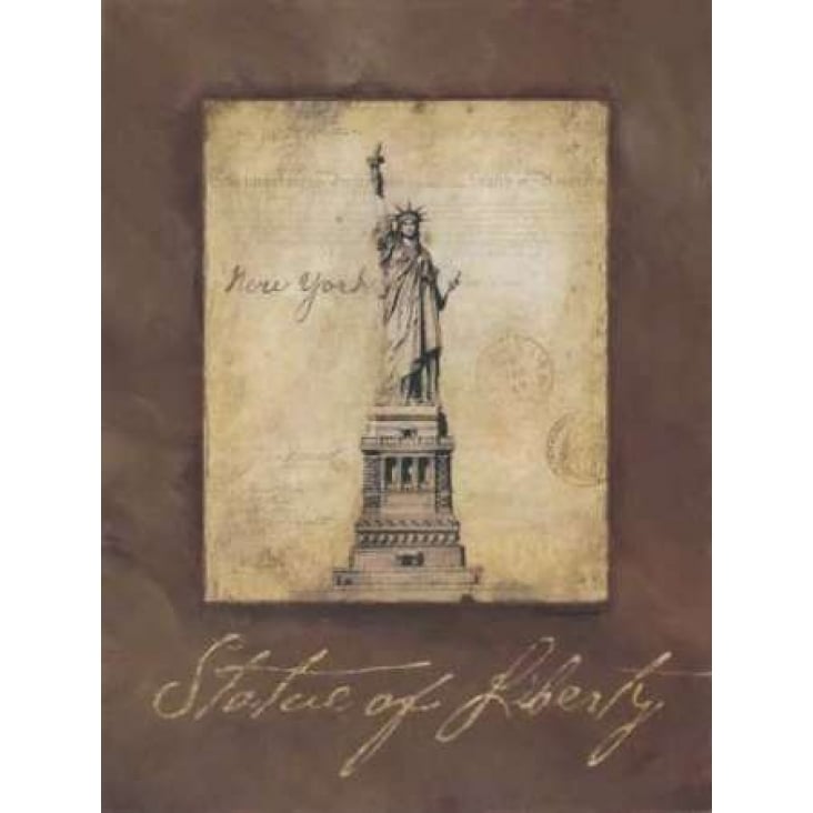 Statue of Liberty Poster Print by Stephanie Marrott-VARPDXSM6491 Image 1