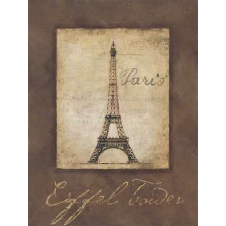 Eiffel Tower Poster Print by Stephanie Marrott-VARPDXSM6492 Image 2