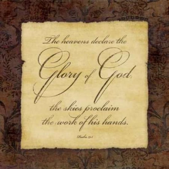 Glory to God Poster Print by Stephanie Marrott-VARPDXSM7173 Image 1