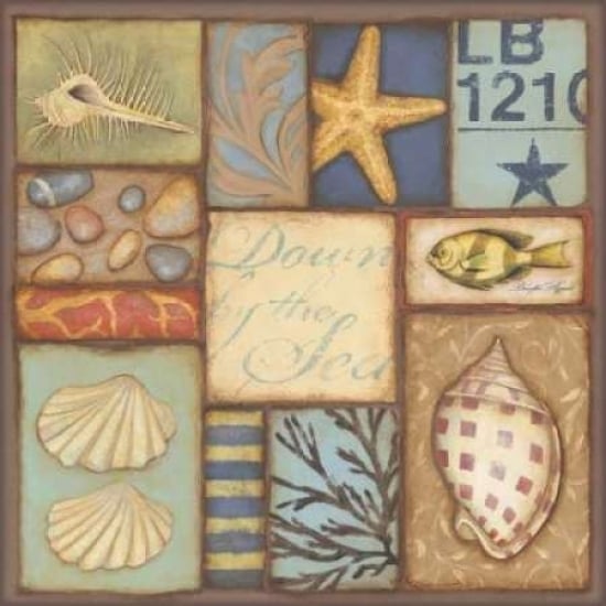 Down by the Sea Poster Print by Stephanie Marrott-VARPDXSM7750 Image 1